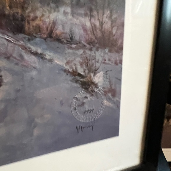 G Harvey signed and numbered print - Picture 4 of 4